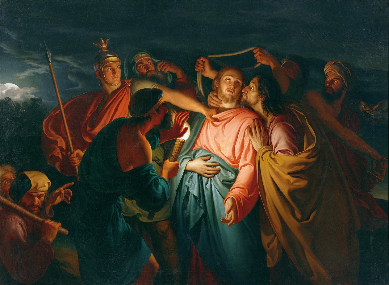 Juudaksen suudelma tekijältä Giuseppe Diotti