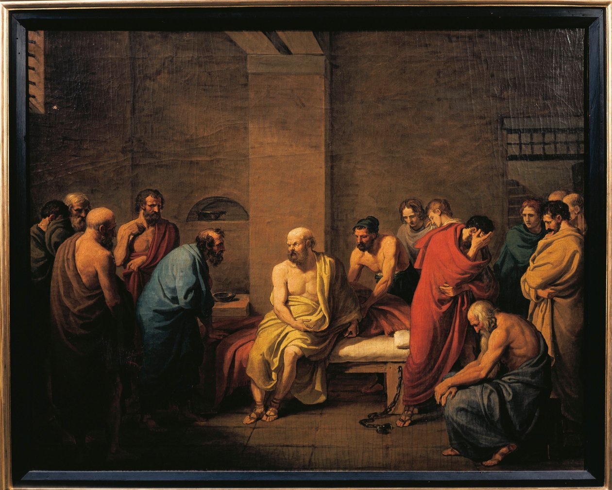 Italia, Cremona, Sokrateen kuolema tekijältä Giuseppe Diotti