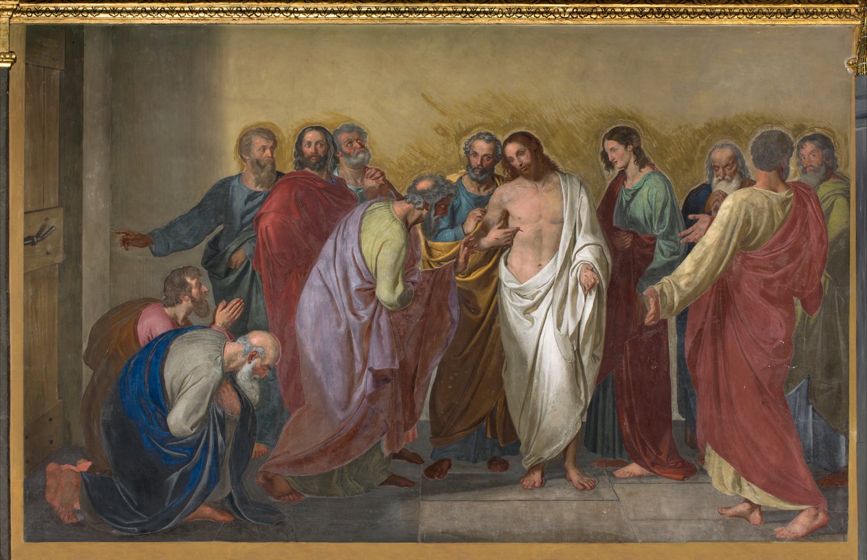 Presbytery, Giueppe Diotti, St. Thomasin epäusko 1832 tekijältä Giuseppe Diotti