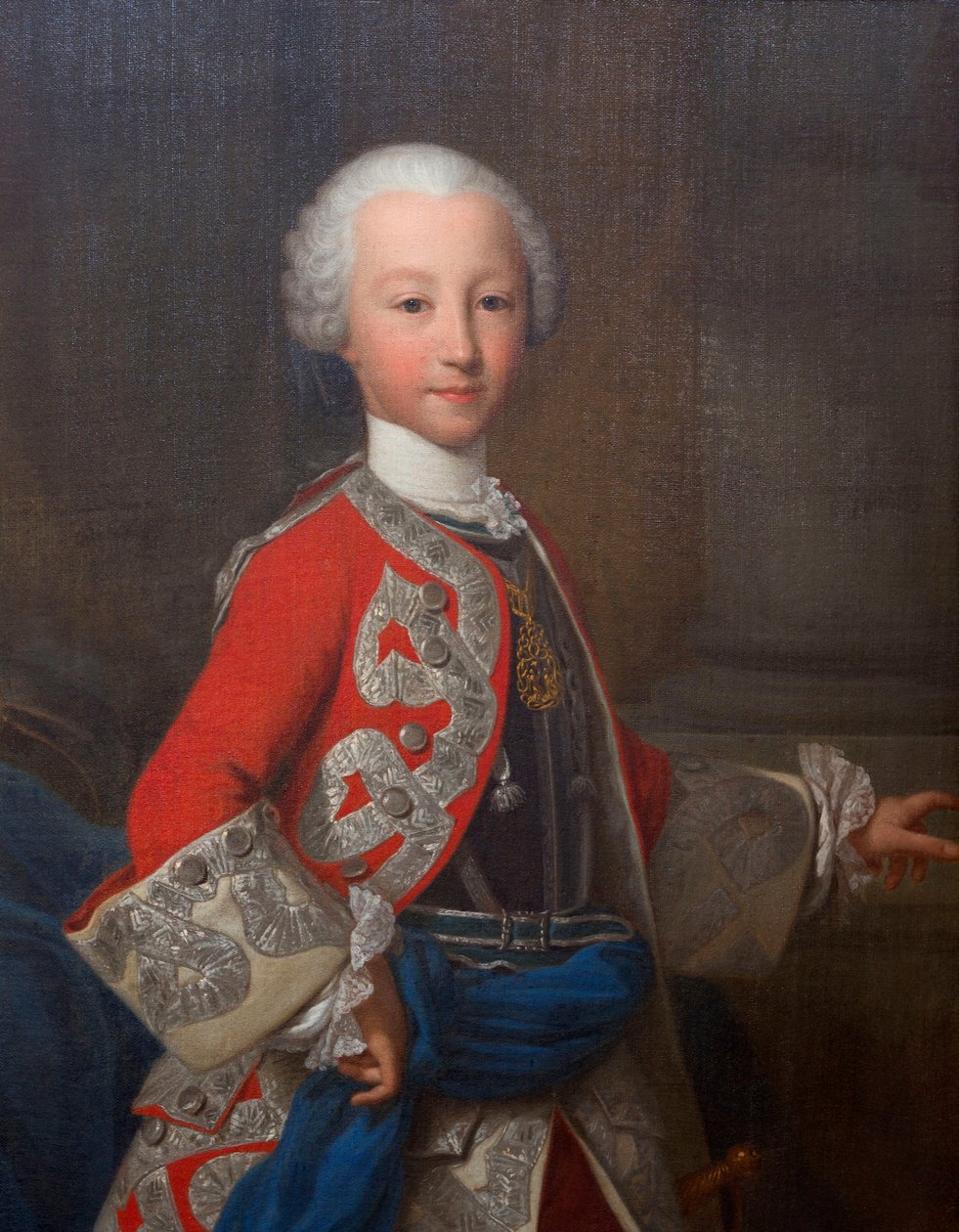 Muotokuva Charles Emmanuel IV:stä Sardiniasta, Giuseppe Dupra (1703-1784), öljy kankaalle, 97, 8x79, 5 cm tekijältä Giuseppe Duprà