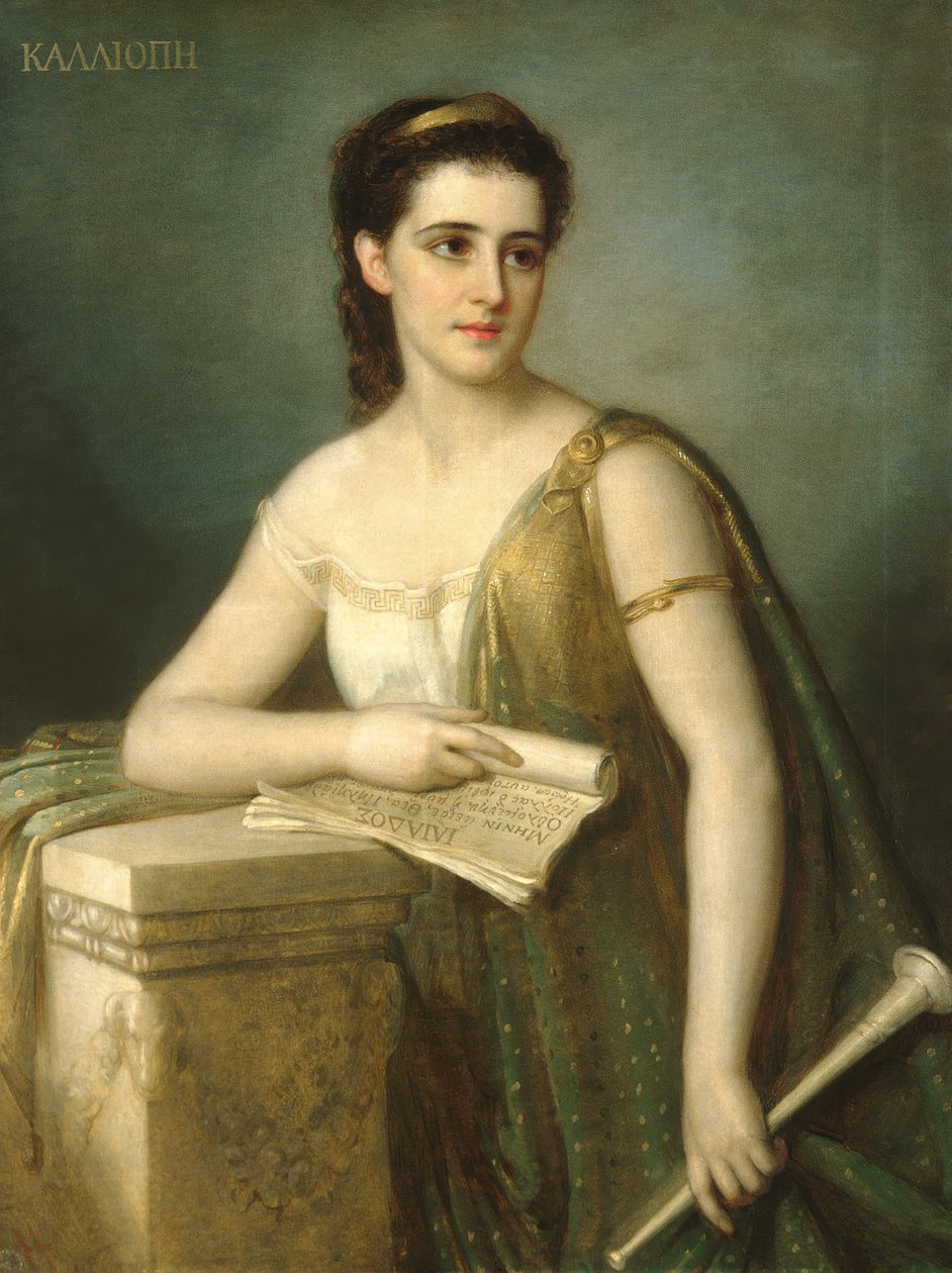 Calliope, 1869. tekijältä Giuseppe Fagnani