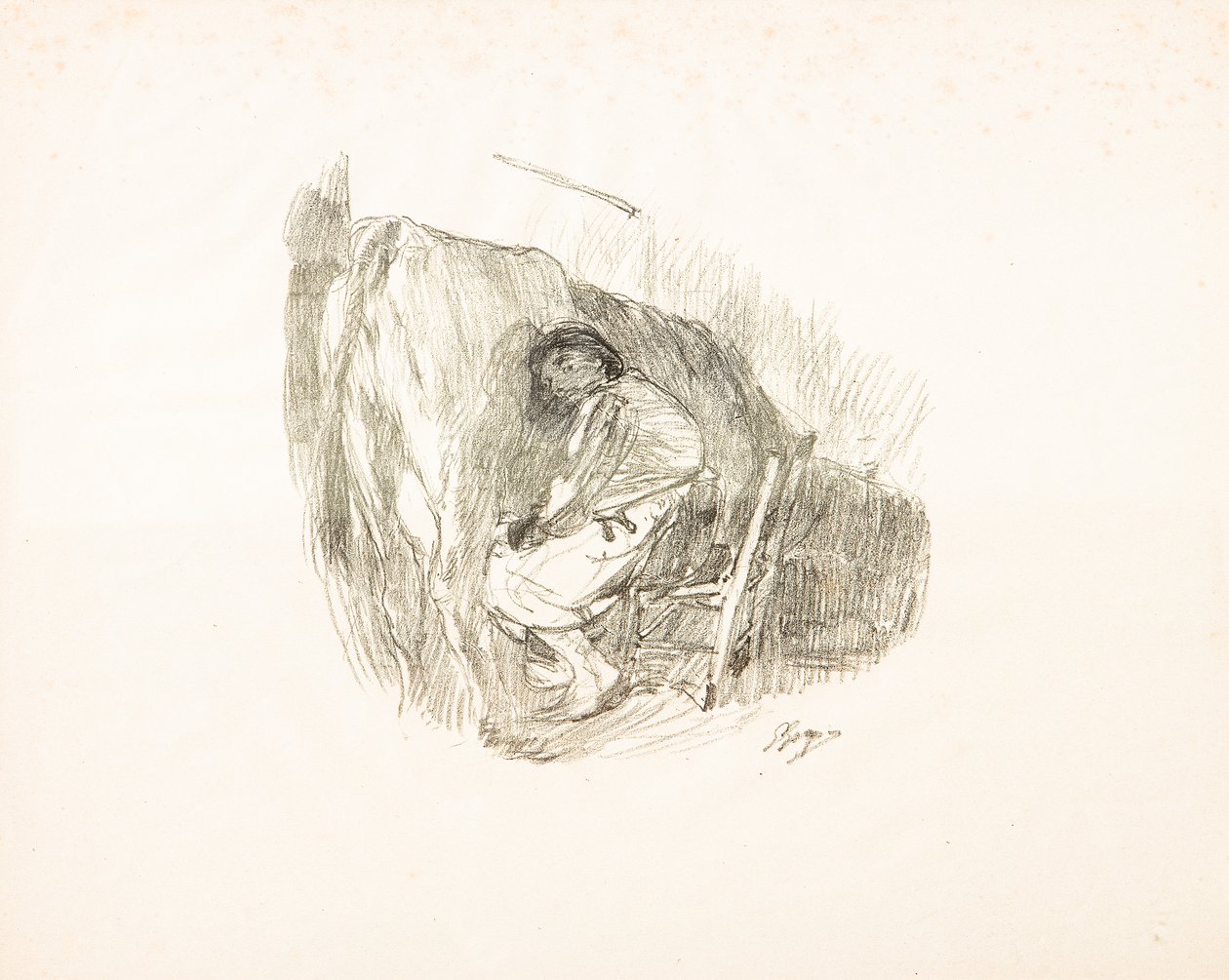 Lypsy (litografia) tekijältä Giuseppe Graziosi