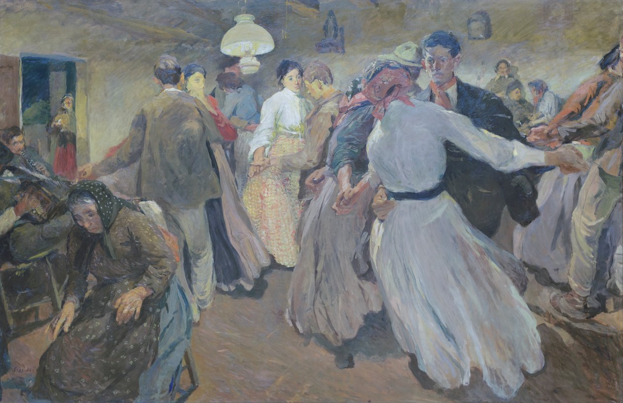 Kylätanssi tekijältä Giuseppe Graziosi