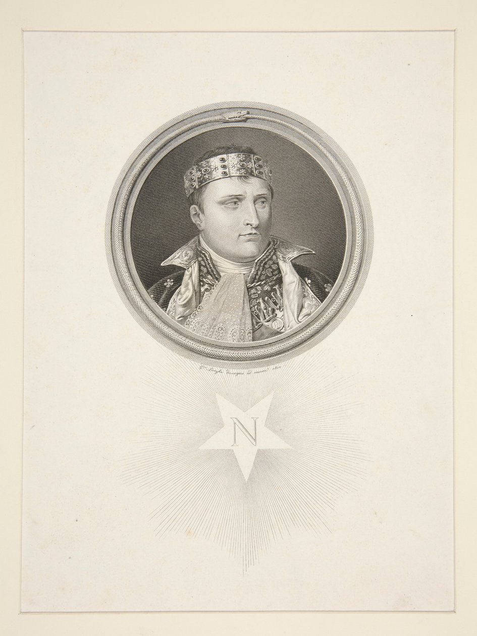 Napoleon Italian kuninkaaksi tekijältä Giuseppe Longhi