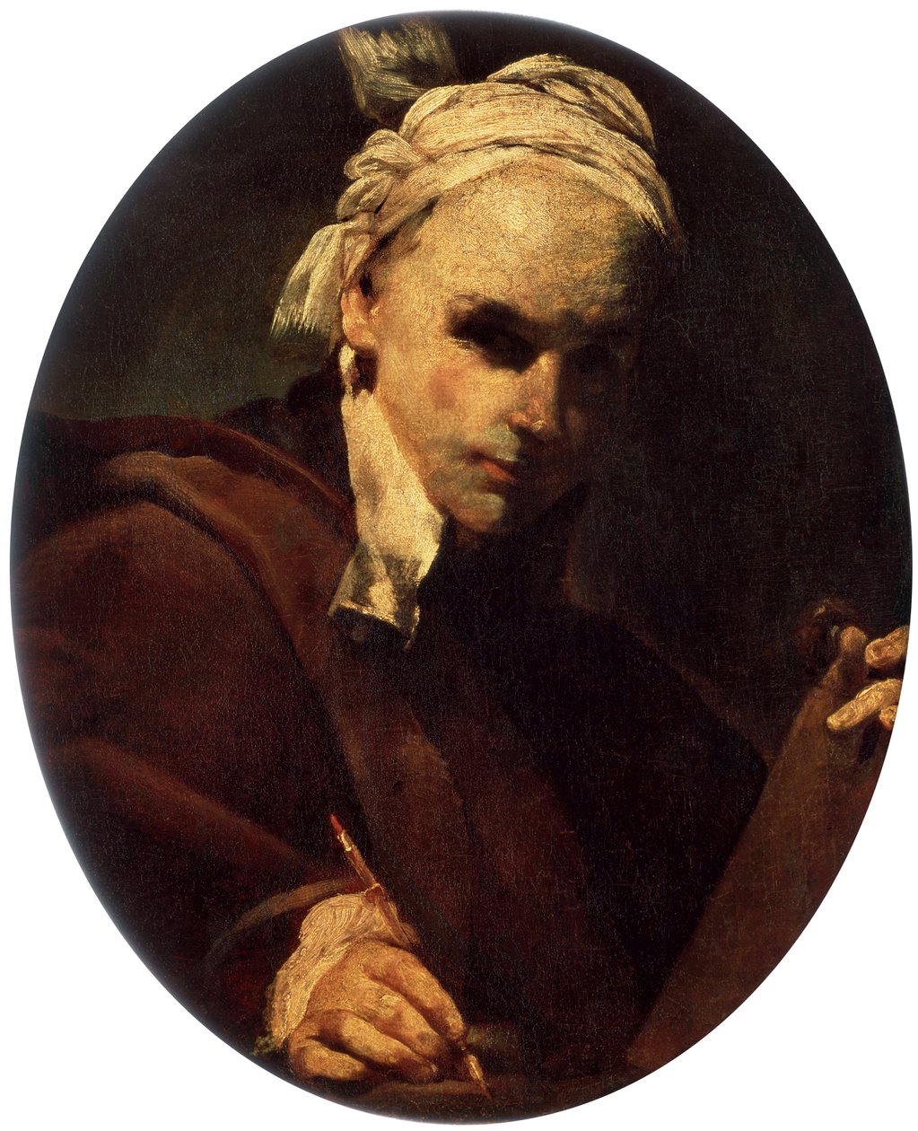 Omakuva, c1700. tekijältä Giuseppe Maria Crespi