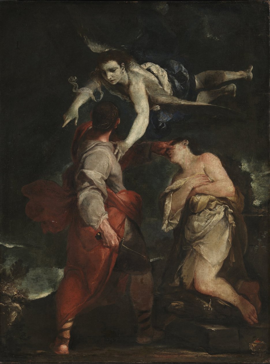 Abrahamin uhri tekijältä Giuseppe Maria Crespi