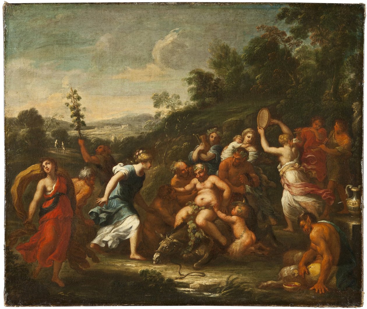 Der Triumph des Silenus tekijältä Giuseppe Maria Crespi