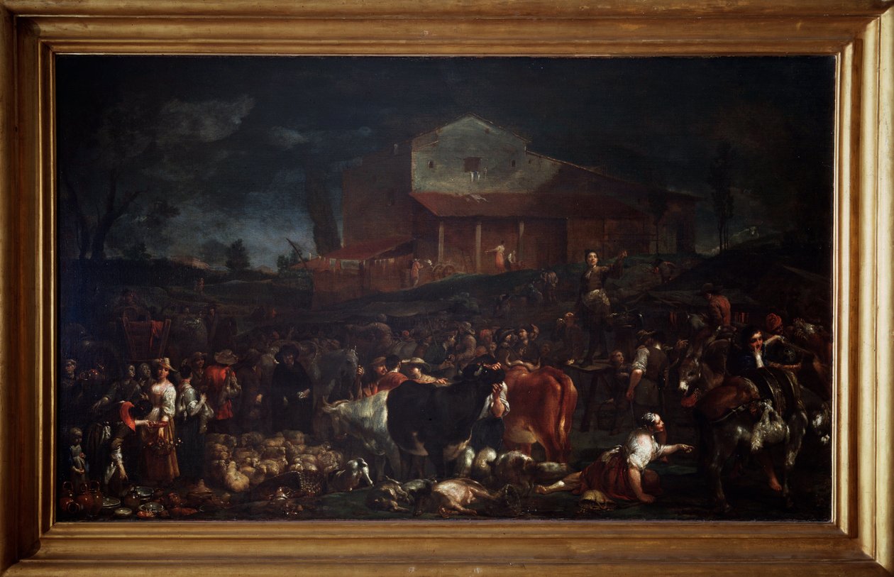 Messut Poggio a Caianossa Toscanassa, Italiassa tekijältä Giuseppe Maria Crespi
