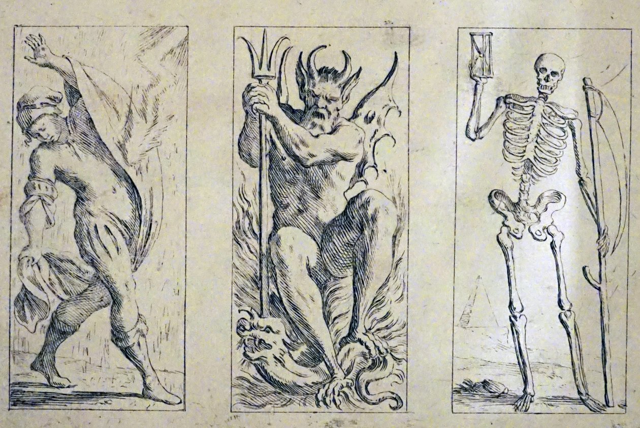 Giuseppe Maria Mitellin 1600-luvun tarotkortit tekijältä Giuseppe Maria Mitelli