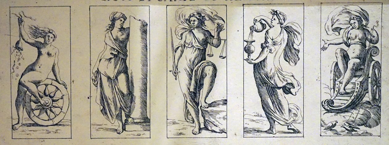 Giuseppe Maria Mitellin 1600-luvun tarotkortit tekijältä Giuseppe Maria Mitelli