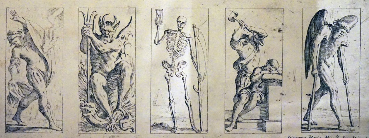 Giuseppe Maria Mitellin 1600-luvun tarotkortit tekijältä Giuseppe Maria Mitelli