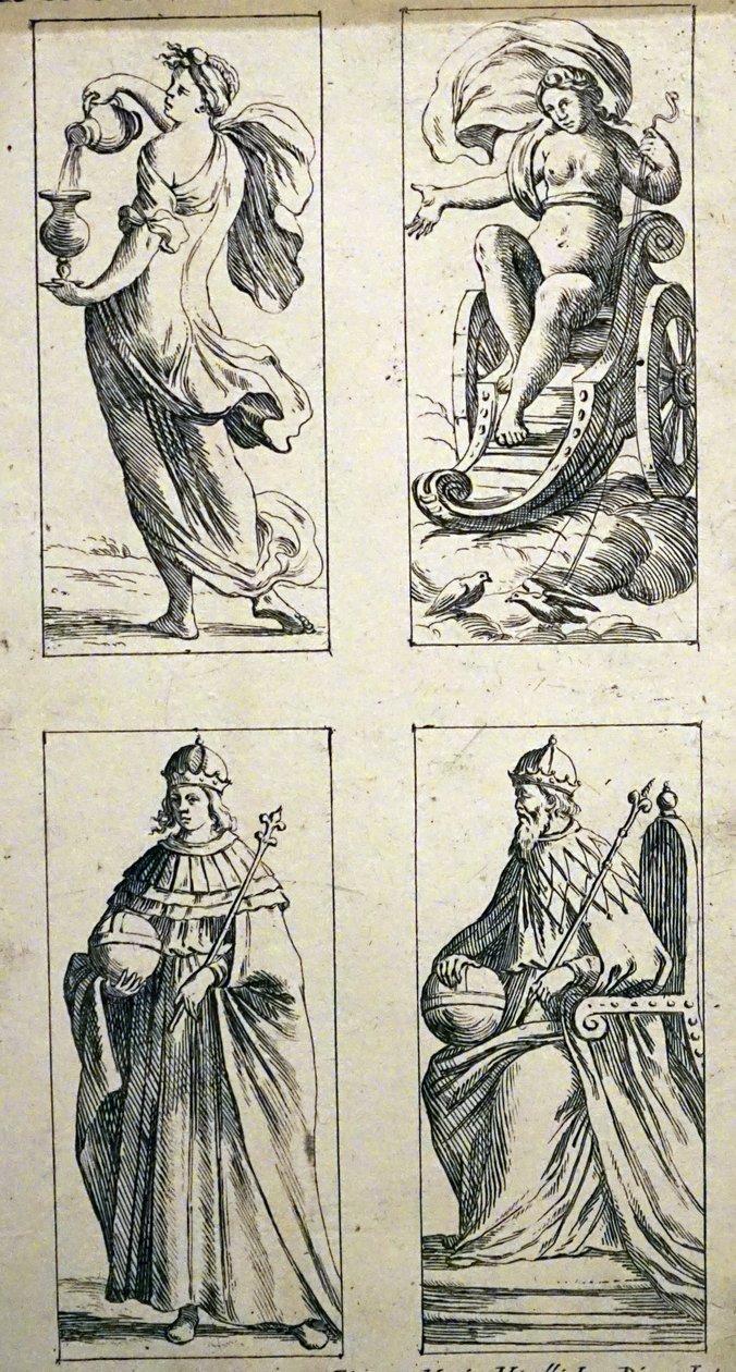 Giuseppe Maria Mitellin 17. vuosisadan tarotkortit. tekijältä Giuseppe Maria Mitelli