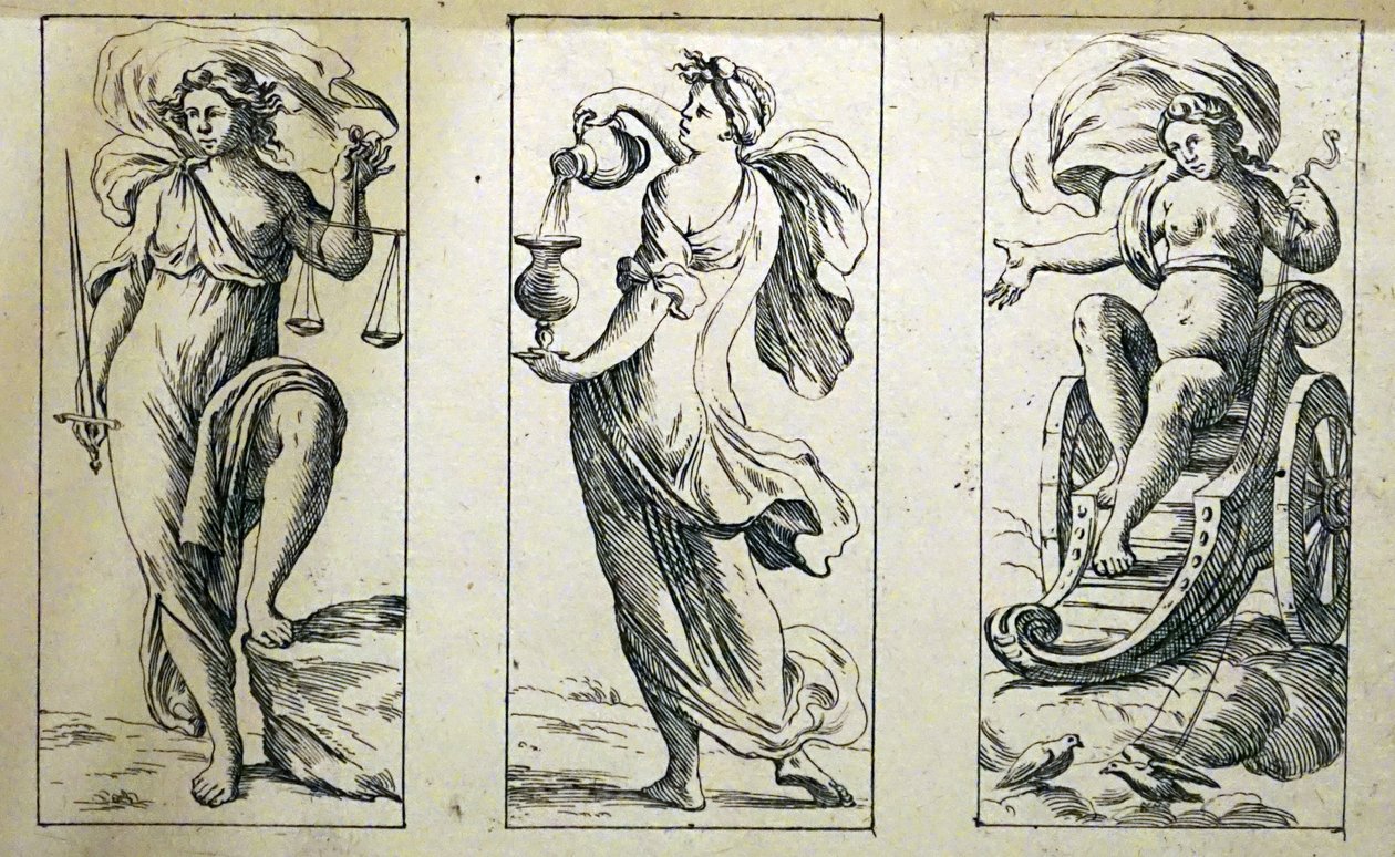 Giuseppe Maria Mitellin 1600-luvun tarotkortit tekijältä Giuseppe Maria Mitelli