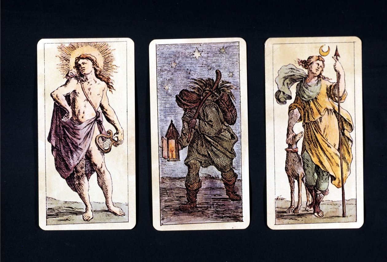 G. B. Mitellin tarot tekijältä Giuseppe Maria Mitelli