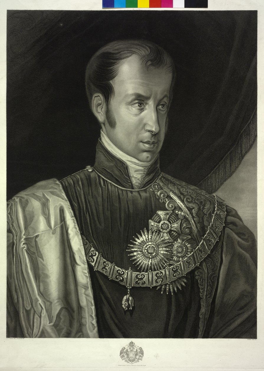 Itävallan keisari Ferdinand I tekijältä Giuseppe Molteni
