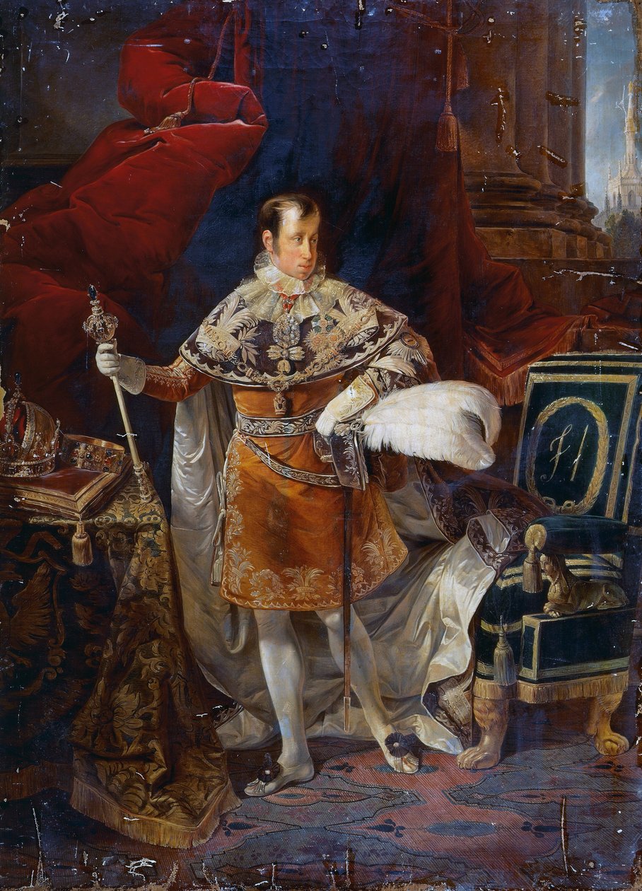 Itävallan Ferdinand I:n muotokuva (Wien tekijältä Giuseppe Molteni
