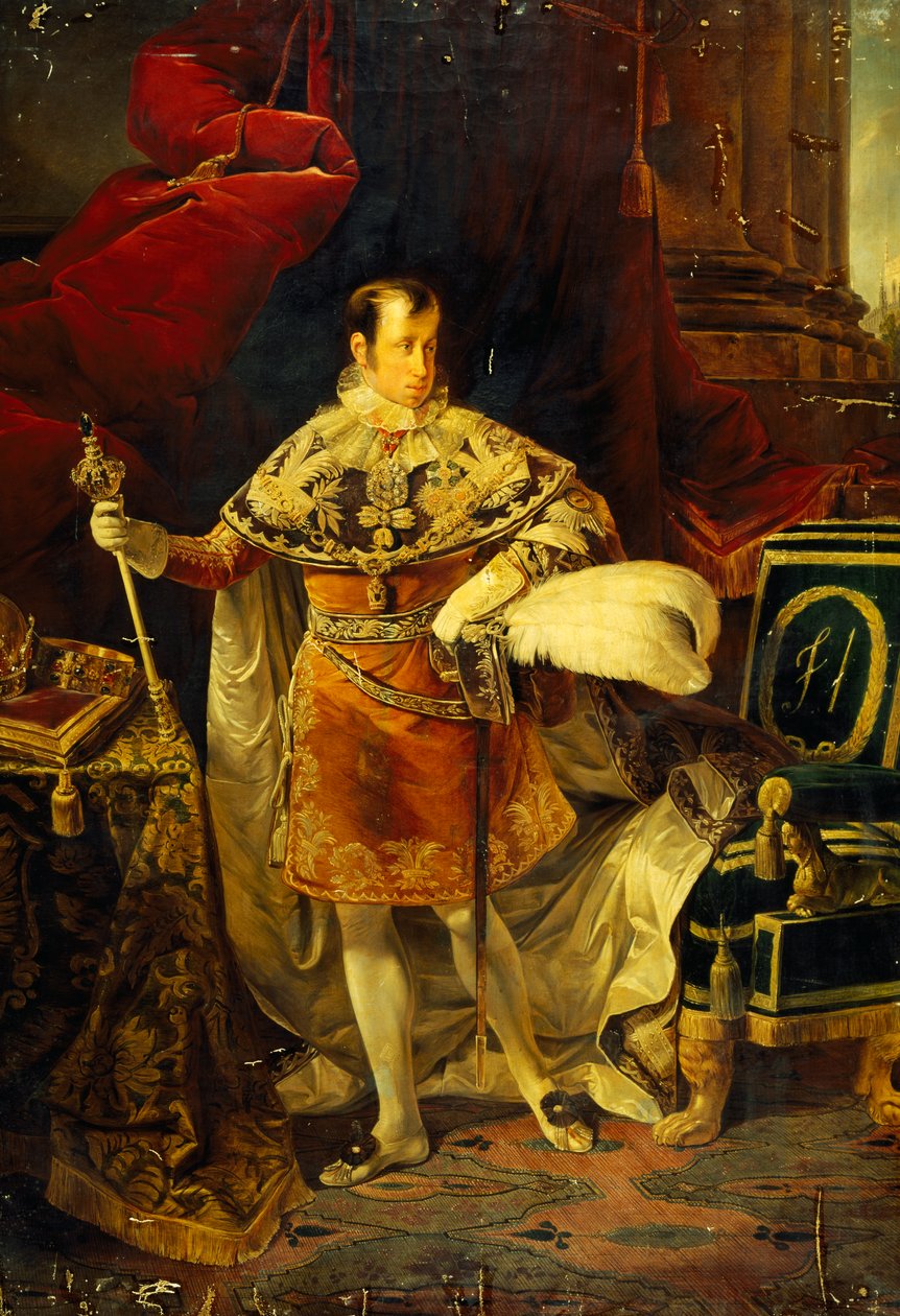 Itävallan Ferdinand I:n muotokuva (Wien tekijältä Giuseppe Molteni