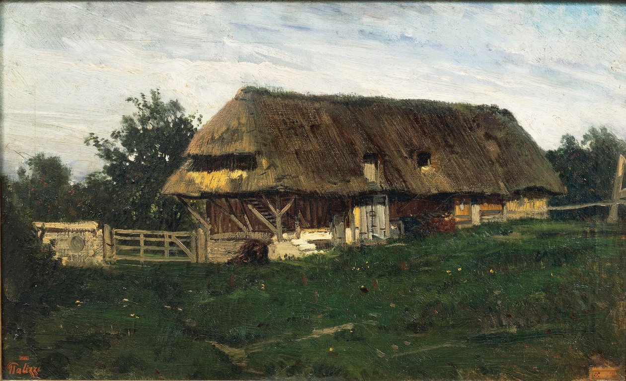 Maalaistalo tekijältä Giuseppe Palizzi