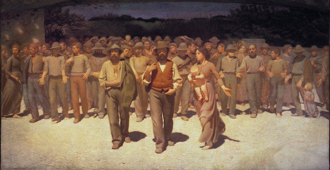 Quarter State tekijältä Giuseppe Pellizza da Volpedo