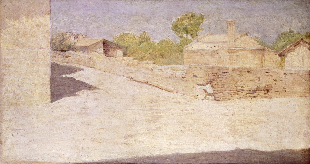 Malaspina-aukio Volpedossa tekijältä Giuseppe Pellizza da Volpedo