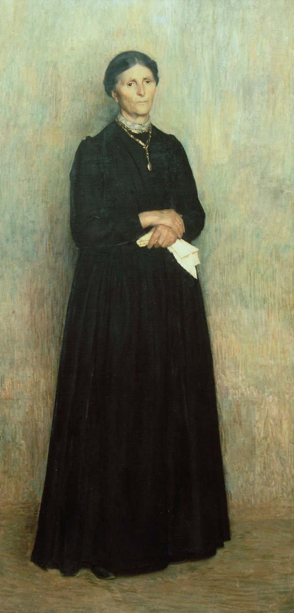 Hänen äitinsä muotokuva tekijältä Giuseppe Pellizza da Volpedo