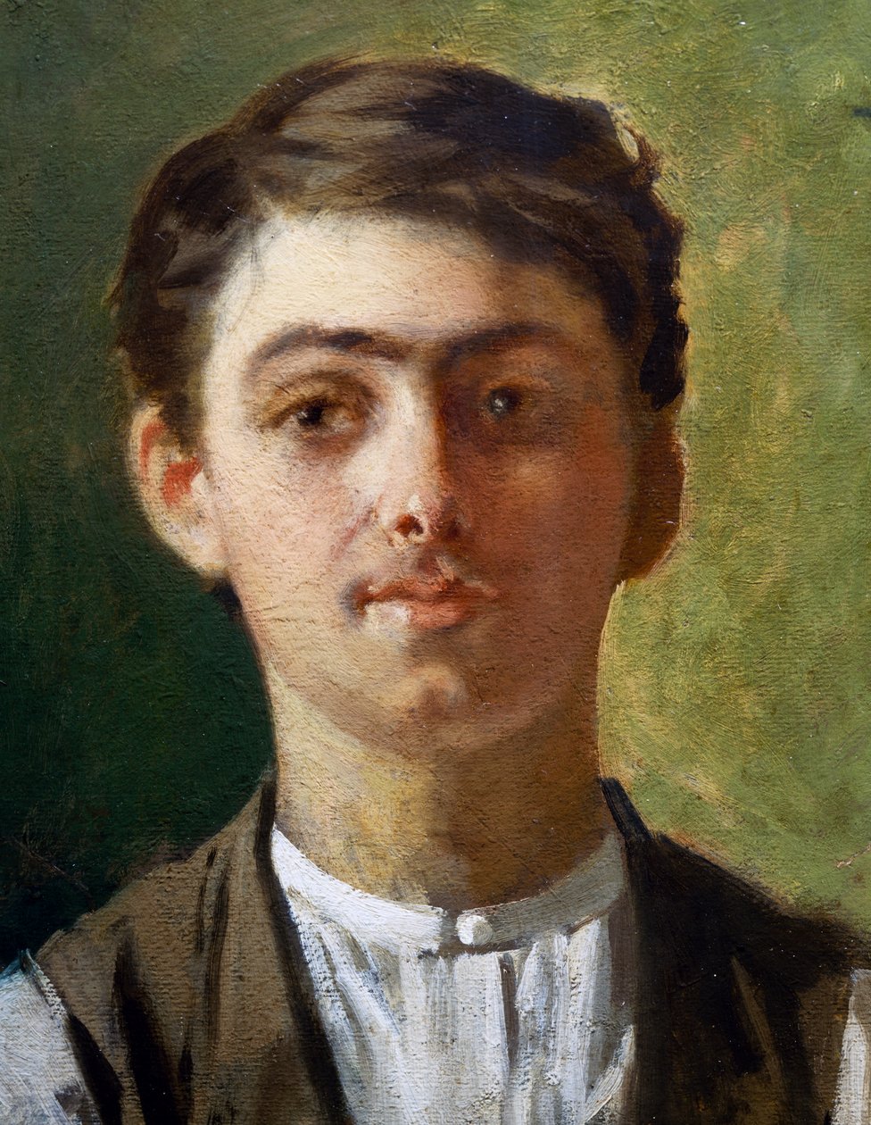 Omakuva nuorena tekijältä Giuseppe Pellizza da Volpedo