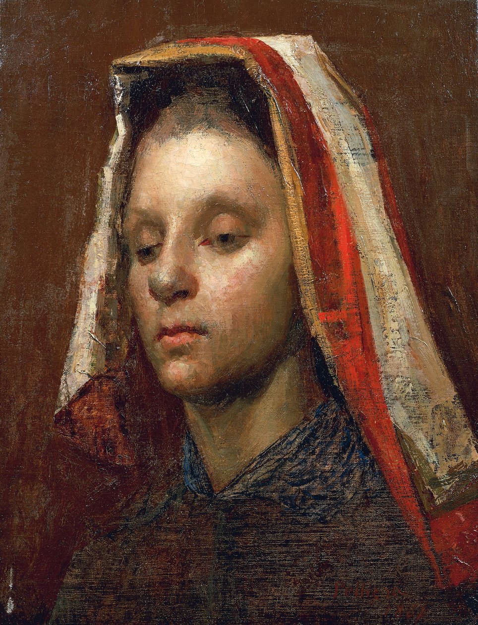 Sfinksi tekijältä Giuseppe Pellizza da Volpedo