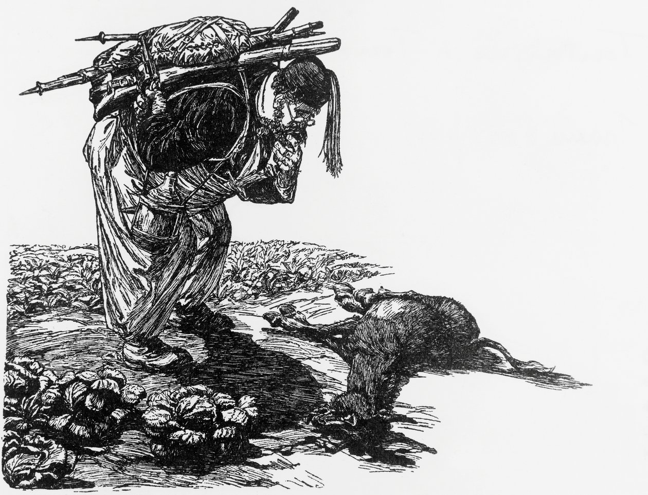 Tartariini ja rukous Tartarinin puolesta Alpeilla, kirjoittanut Alphonse Daudet, Milano tekijältä Giuseppe Porcheddu