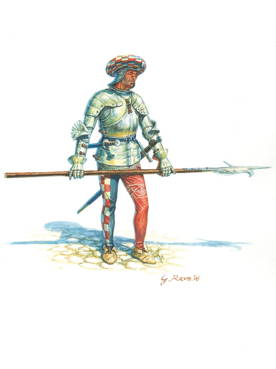 Toscanan Hallebardier tekijältä Giuseppe Rava