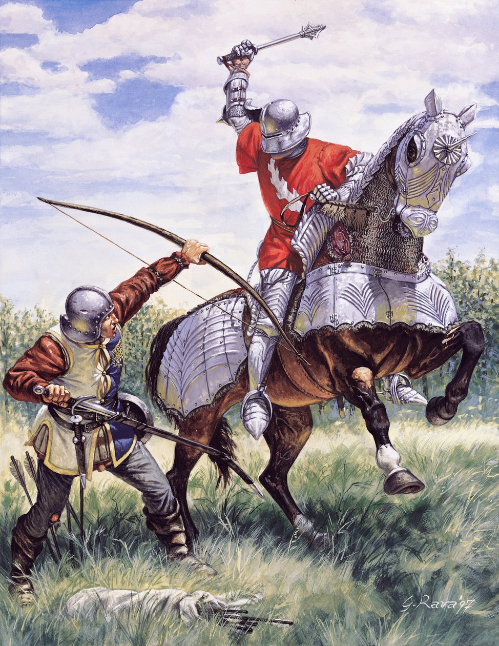 Kahden ruusun sota (1455-1485): Yorkin ja Lancasterin kuningashuoneen välinen taistelu - Ruusujen sota: Yorkin ja Lancasterin kuningashuoneen välinen taistelu - tekijältä Giuseppe Rava
