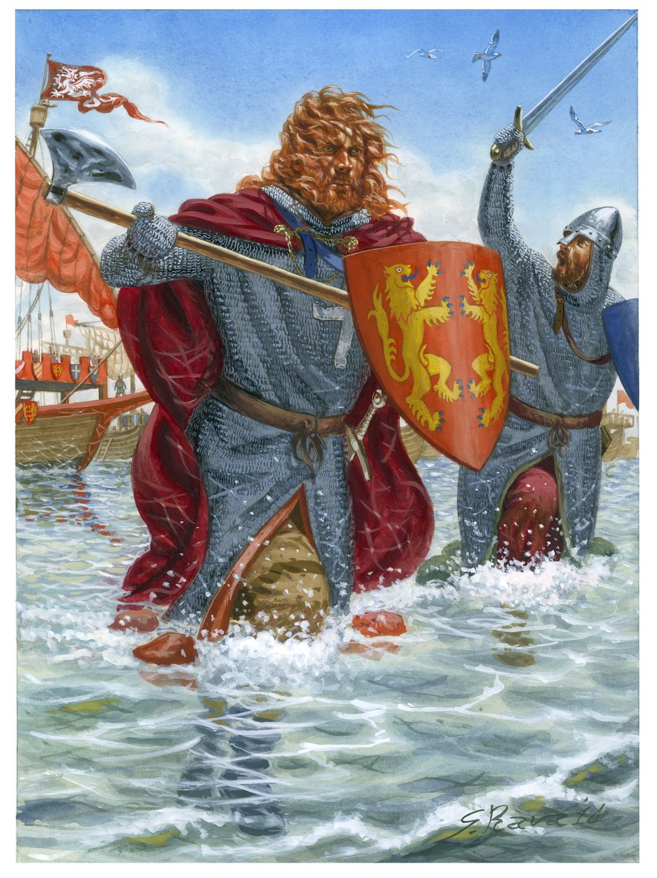 Kolmas ristiretki: Englannin Rikhard I, joka tunnetaan nimellä Leijonasydän (1157-1199), hyökkää Saint Jean d
