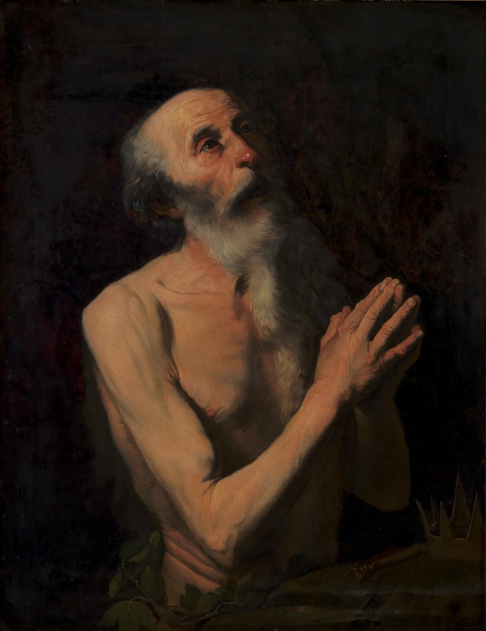 Onuphrius erakko tekijältä Giuseppe Ribera