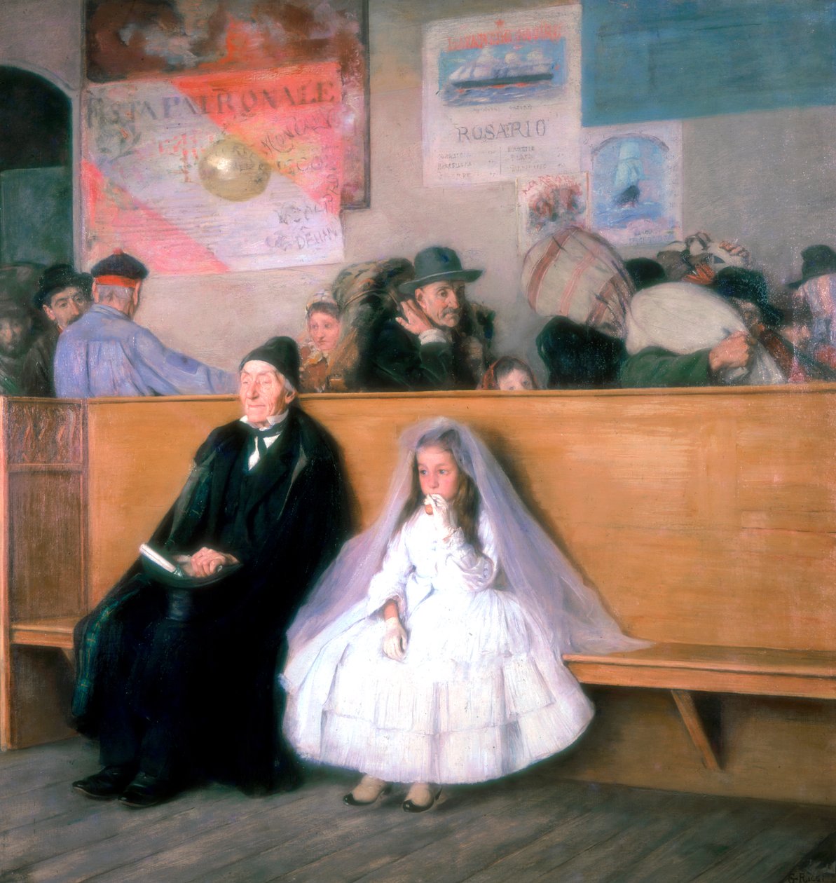 Asemalla, 1870-1900 tekijältä Giuseppe Ricci