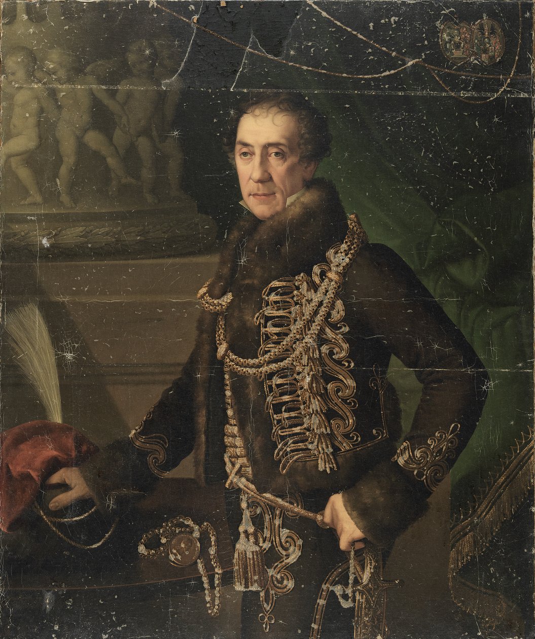 Patriisineuvoston jäsen ja Fiumen kaupunginkansleri Vincenzo Nobile de Terzi tekijältä Giuseppe Tominz