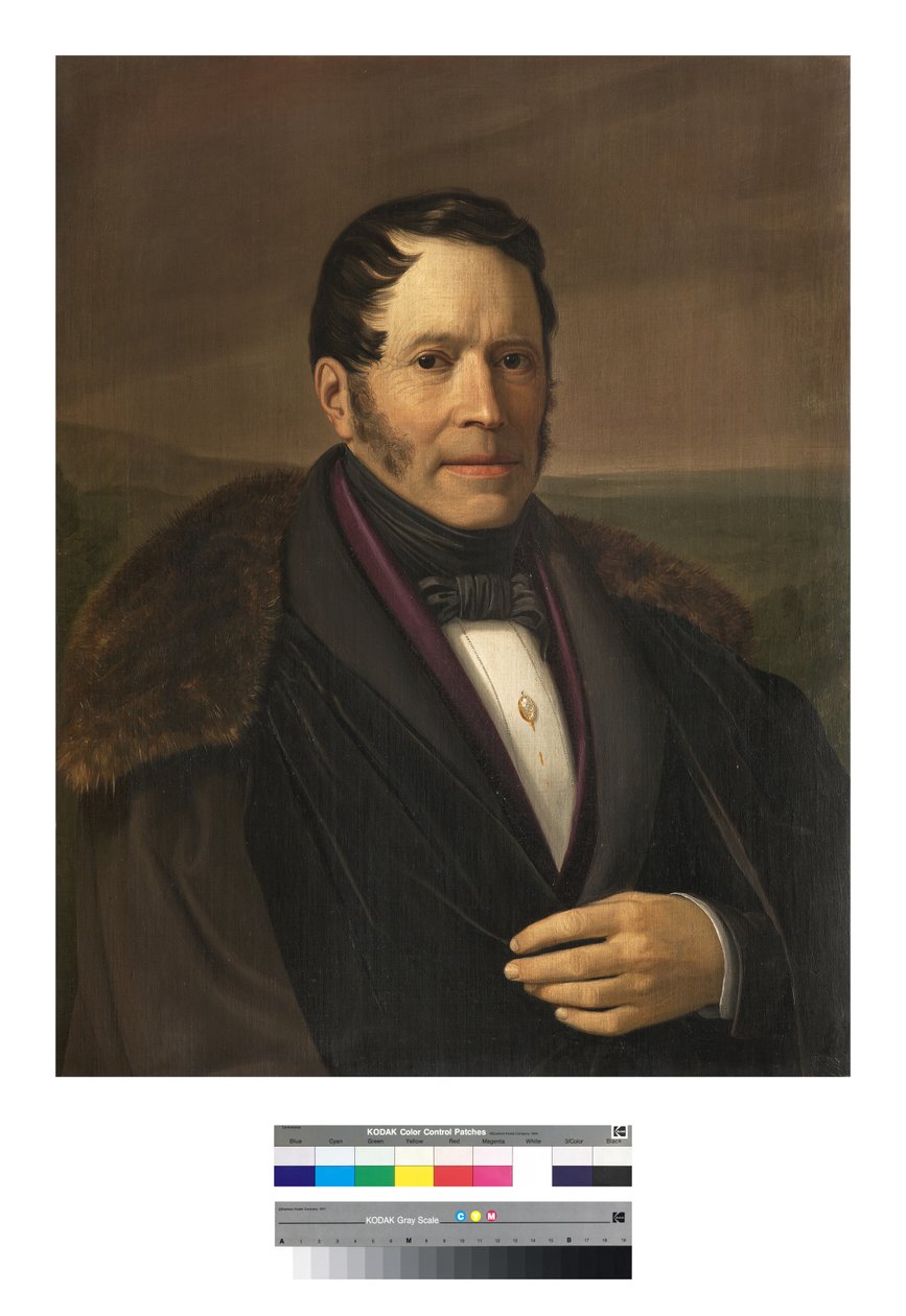 Muotokuva Giorgio Guglielmo Sartoriosta tekijältä Giuseppe Tominz