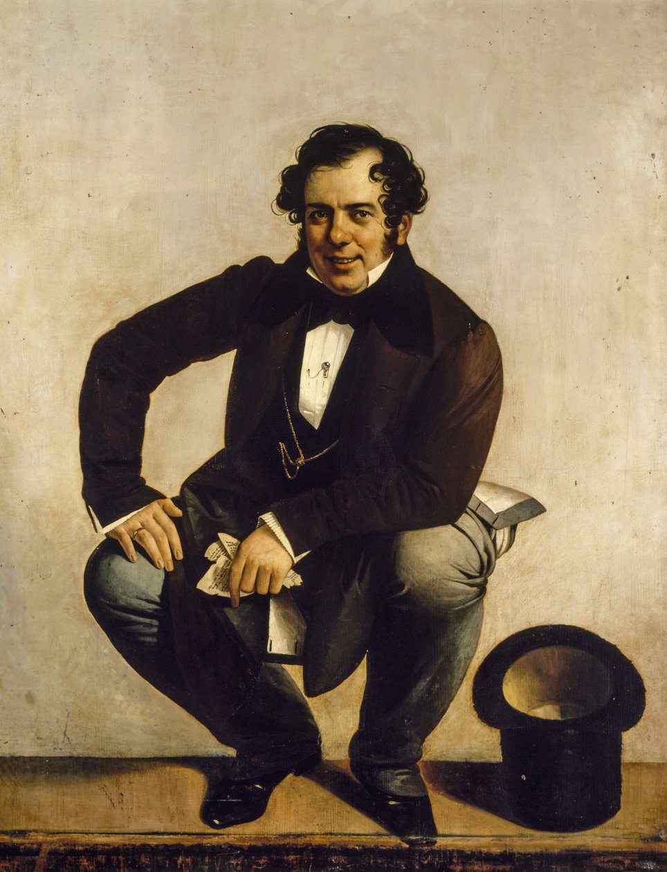 Giuseppe Tominzin (1790-1866) omakuva tekijältä Giuseppe Tominz