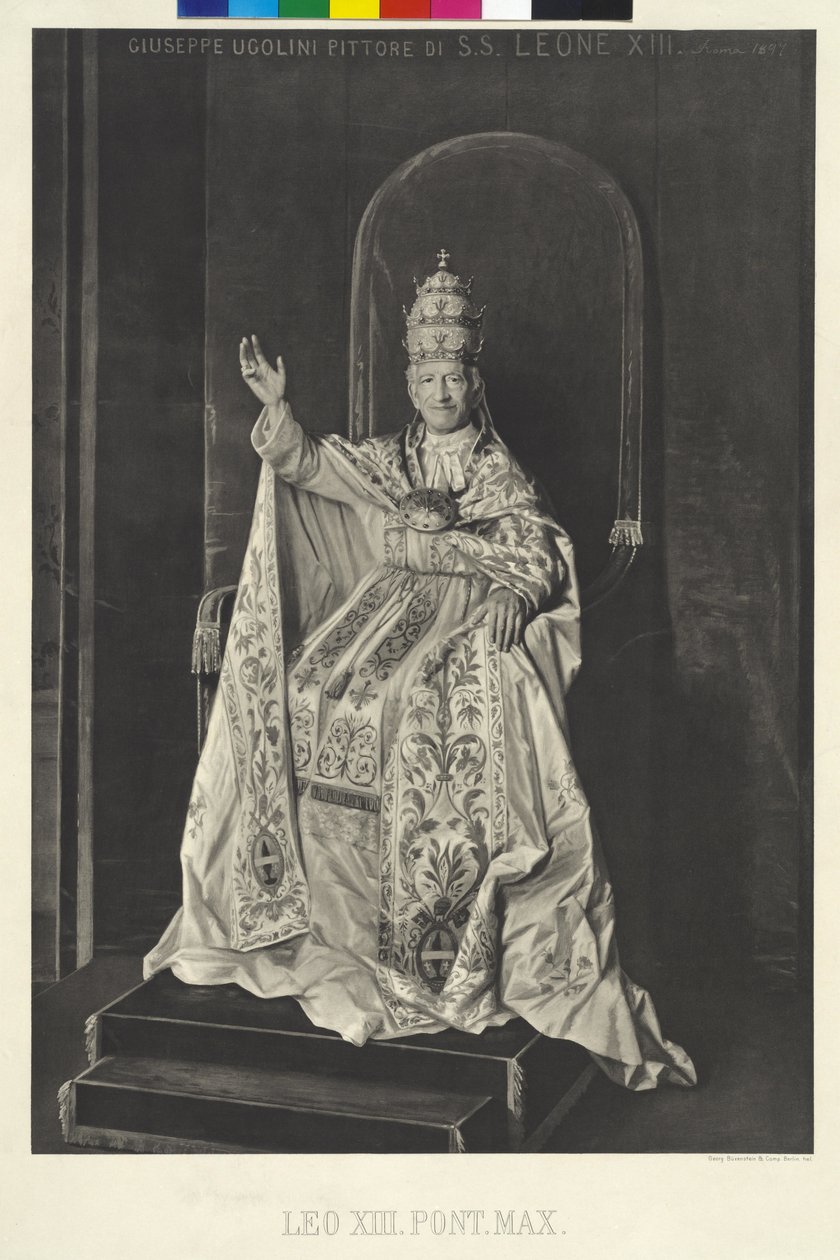 Paavi Leo XIII tekijältä Giuseppe Ugolini