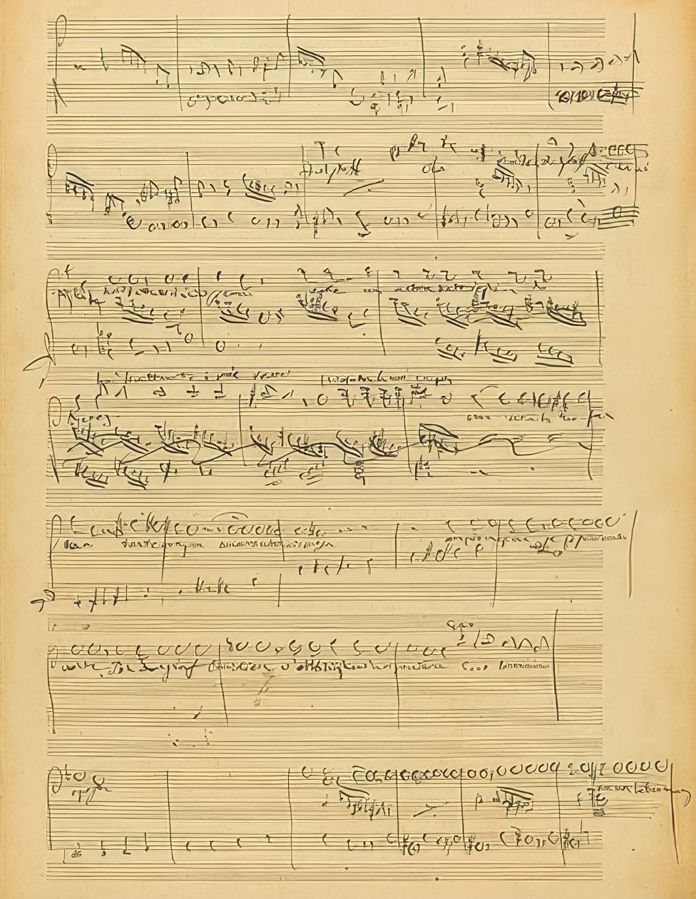 Nimikirjoitus: Falstaff, ooppera kolmessa näytöksessä. 1894 tekijältä Giuseppe Verdi