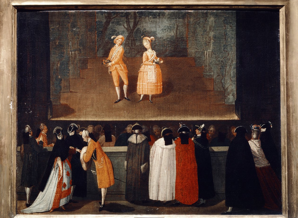 OPERA: Intermezzo, 1700-luvun loppu (öljy) tekijältä Giuseppe de Albertis