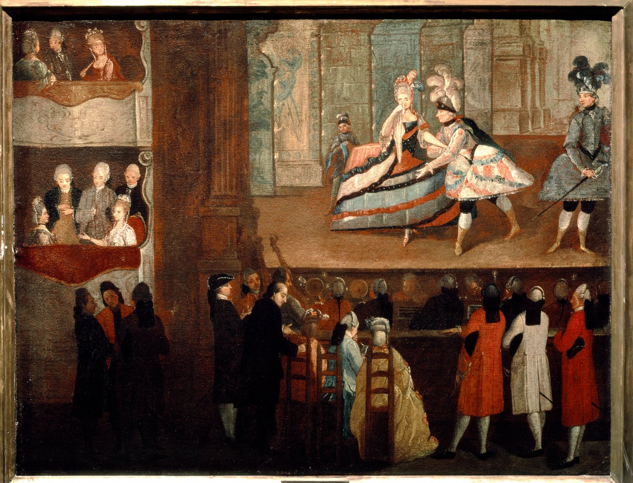 Opera Serie, 1700-luvun loppu (öljy) tekijältä Giuseppe de Albertis