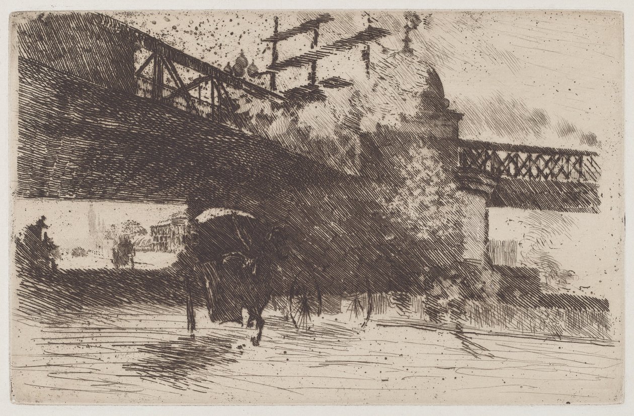 Näkymä otettu Lontoossa tekijältä Giuseppe de Nittis