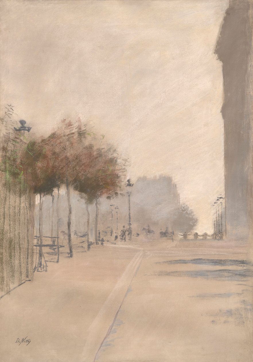 Näkymä Pariisiin tekijältä Giuseppe de Nittis