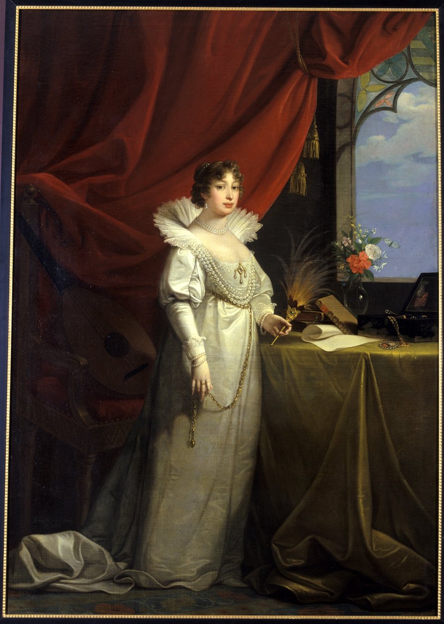 Caroline Amalie, Saksi-Gotha-Altenburgin herttuatar, 1805 tekijältä Giuseppe or Josef Grassi