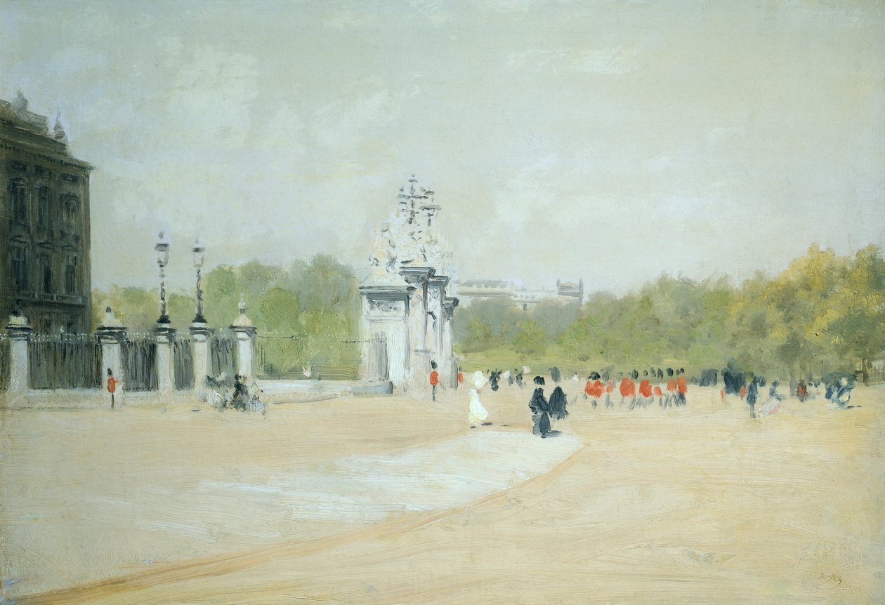 Buckinghamin palatsi tekijältä Giuseppe or Joseph de Nittis