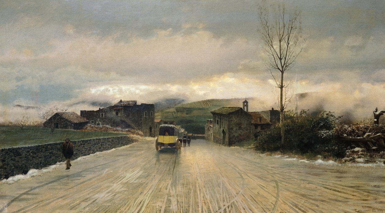 Apenniinien ylitys tekijältä Giuseppe or Joseph de Nittis