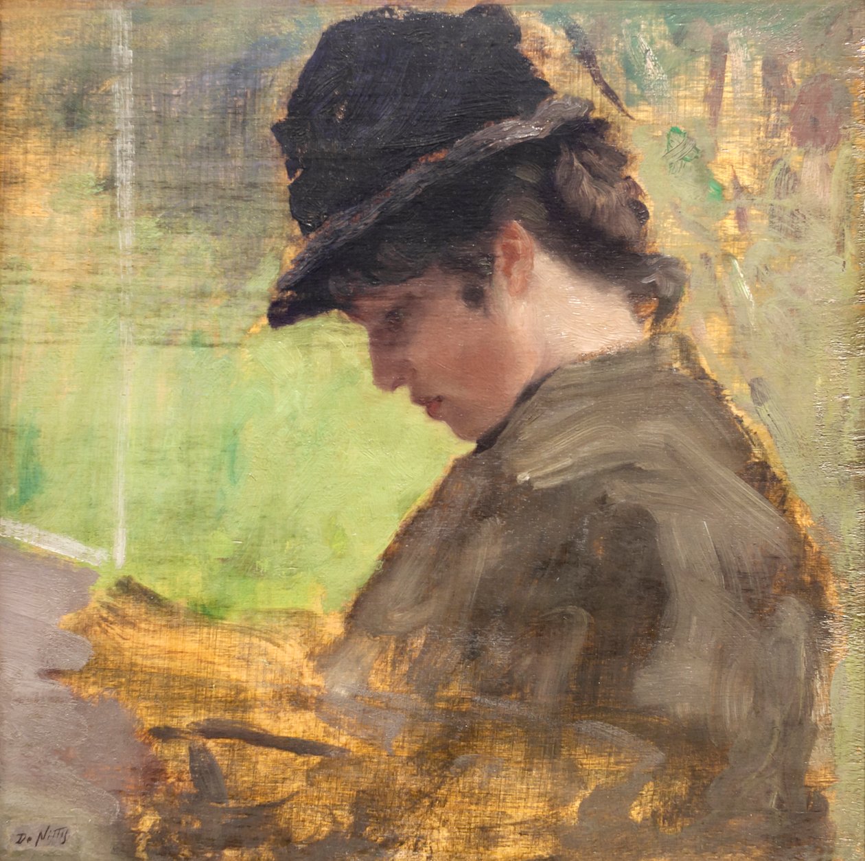 A Garota Inglesa tekijältä Giuseppe or Joseph de Nittis