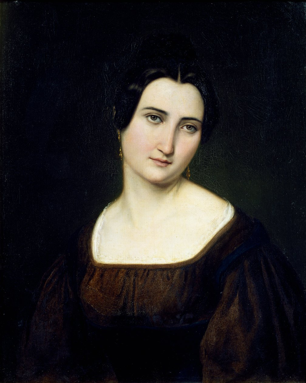 Giustiniano degli Avancinin (1807-1843) Ciociaran (keski-italialainen) nainen. tekijältä Giustiniano Degli Avancini