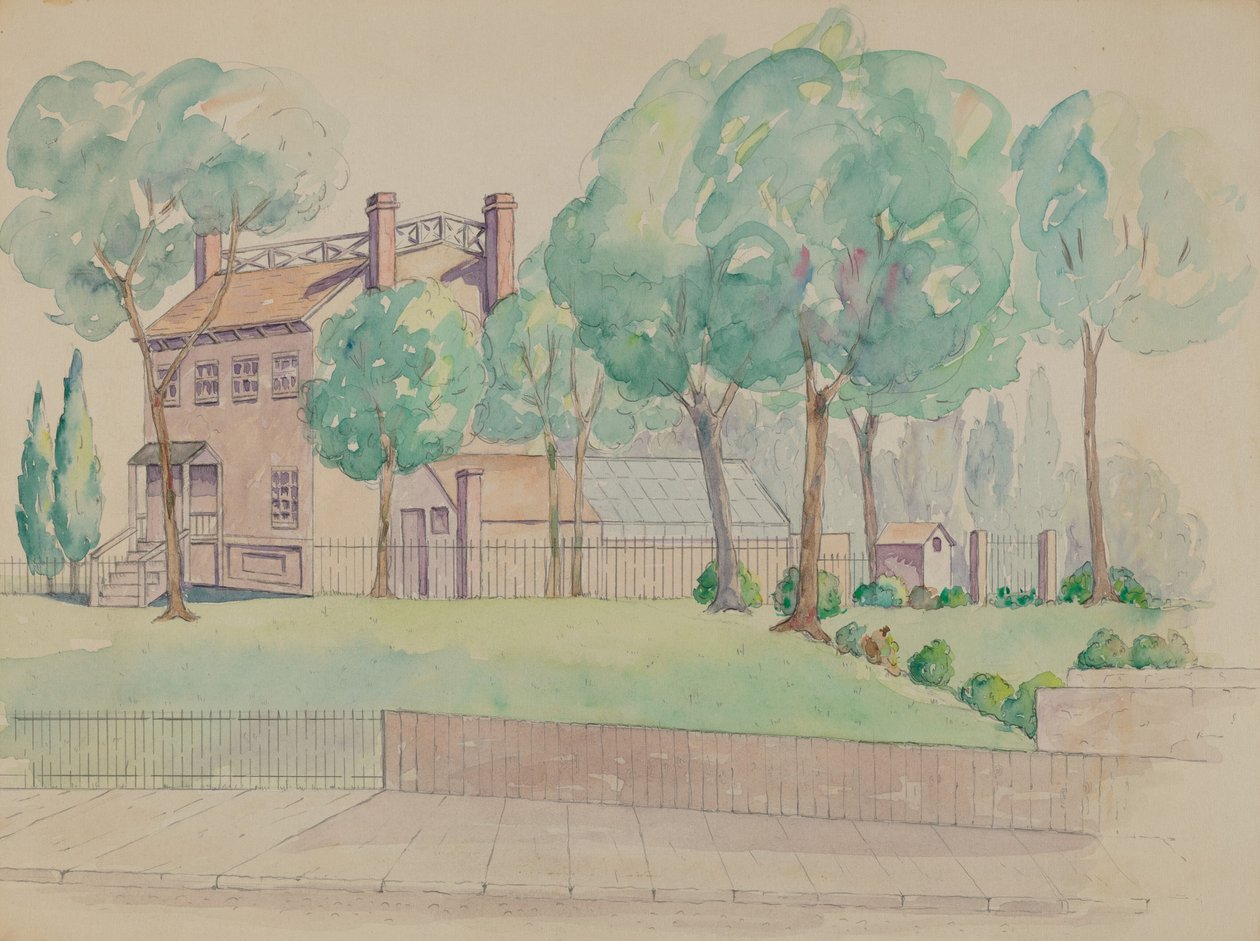 Cargle Estate, c. 1936. tekijältä Gladys Cook
