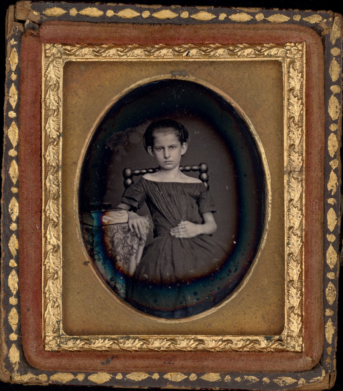 Tytön muotokuva,c. 1850 (kuva) tekijältä Glenalvin J. Goodridge