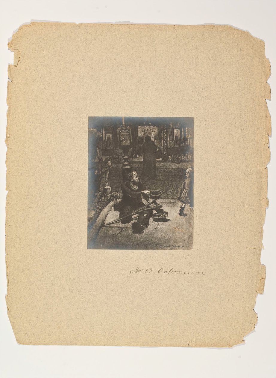 Kohtauksia ihmisten elämästä, salkku Nimetön, 1905. tekijältä Glenn O Coleman